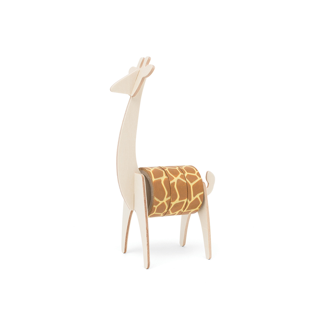 Luckies Wild Tape Giraffe - Animal themed tape holder